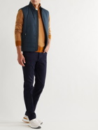 Canali - Quilted Wool Gilet - Blue