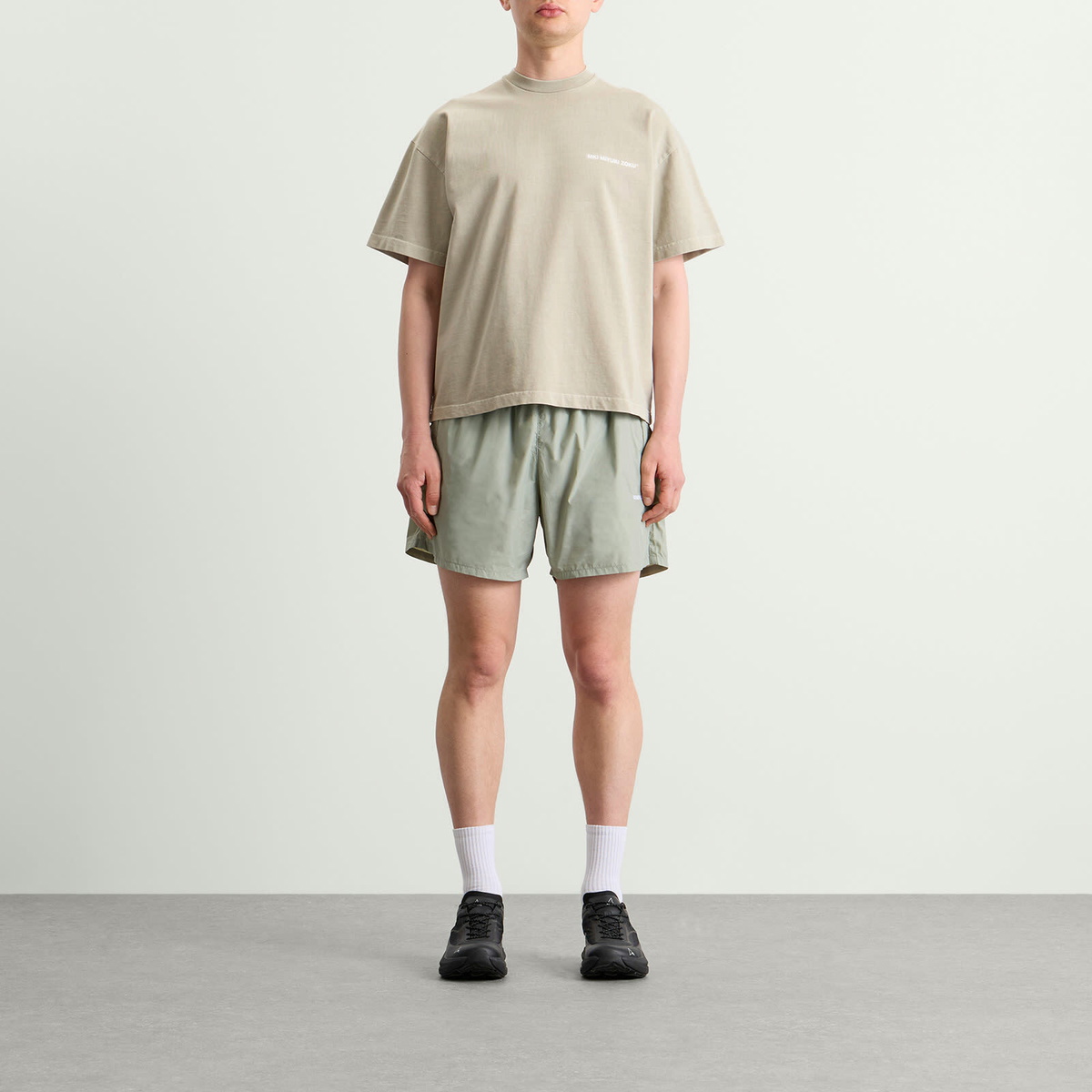 MKI Men's Uniform T-Shirt in Pigment Cement