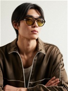 TOM FORD - Quincy Aviator-Style Tortoiseshell Acetate and Gold-Tone Sunglasses