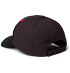 Fendi - Logo-Jacquard Virgin Wool and Canvas Baseball Cap - Brown