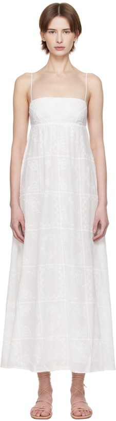 Photo: BEC + BRIDGE White Zalea Maxi Dress