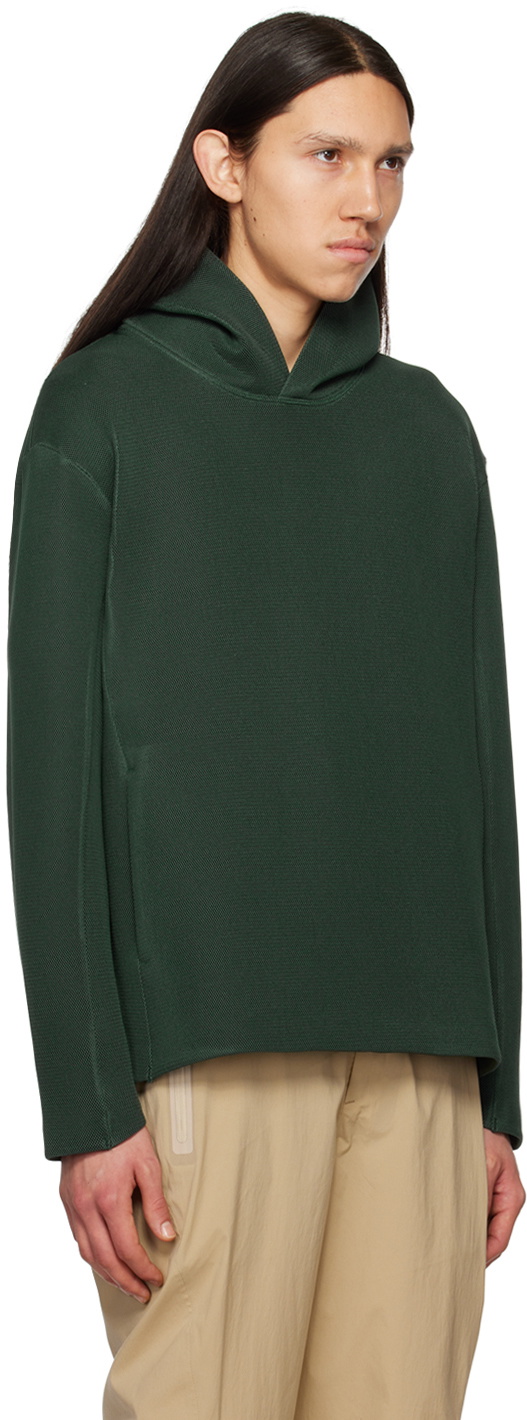 Descente ALLTERRAIN Green Double Raschel Hoodie