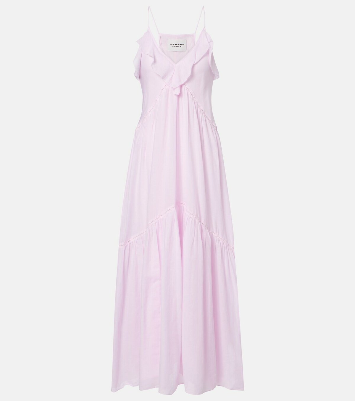 Marant Etoile Vasma ruffled cotton-blend maxi dress