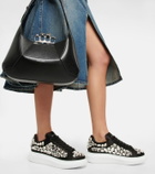 Alexander McQueen - Oversized crystal-embellished sneakers