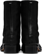 Maison Margiela Black Tabi Ankle Boots