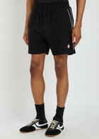 Casablanca Logo-monogrammed Terry Shorts Black