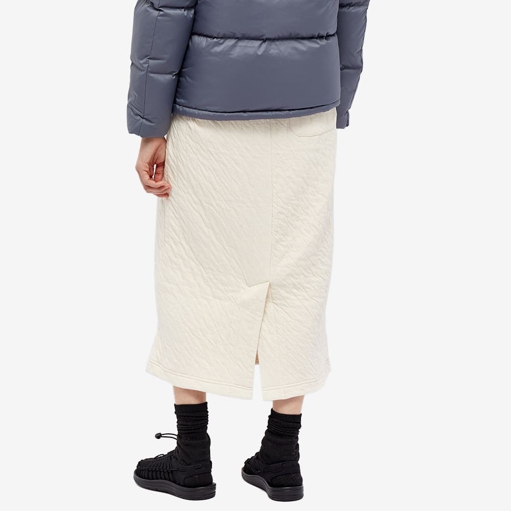Snow Peak Women's Double Face Fleece Skirt - Ivory main image 1