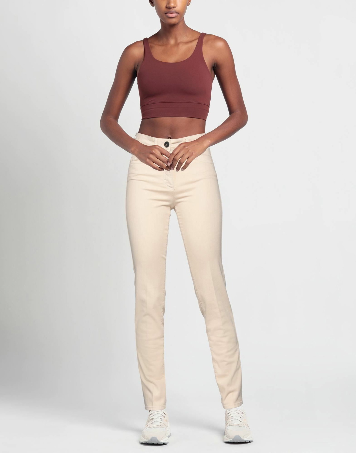 Peserico Womens Jeans Sand