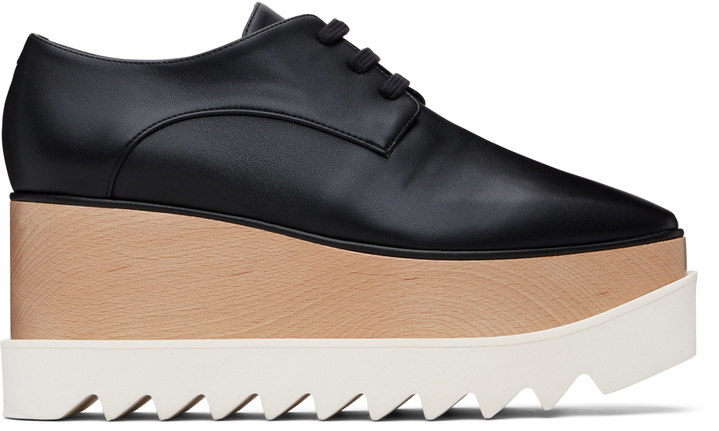 Photo: Stella McCartney Black Elyse Platform Derbys