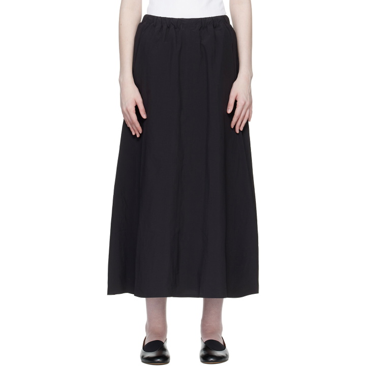 Photo: Veilance Black Carbene SL Midi Skirt