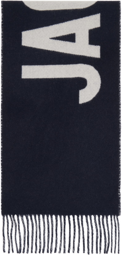 Photo: JACQUEMUS Navy 'The Jacquemus' Scarf