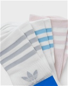 Adidas Mid Cut Crew Sock White - Mens - Socks