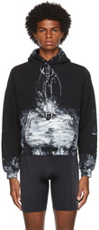 Balenciaga Black & White Painter Hoodie