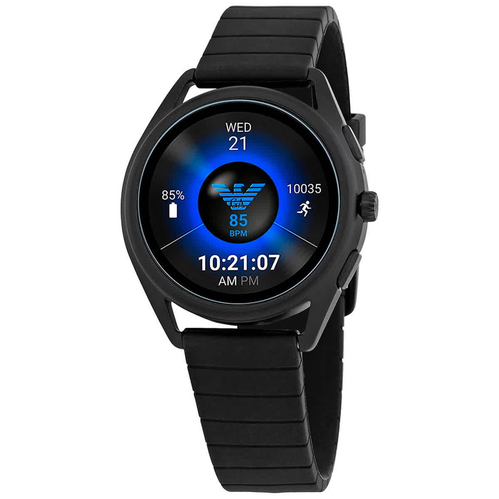 Photo: Emporio Armani Wear OS by Google Alarm Automatic Digital Mens Smart Watch ART5017