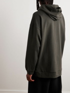 The Row - Essoni Cotton-Jersey Hoodie - Gray