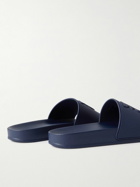 Palm Angels - Logo-Embossed Rubber Slides - Blue