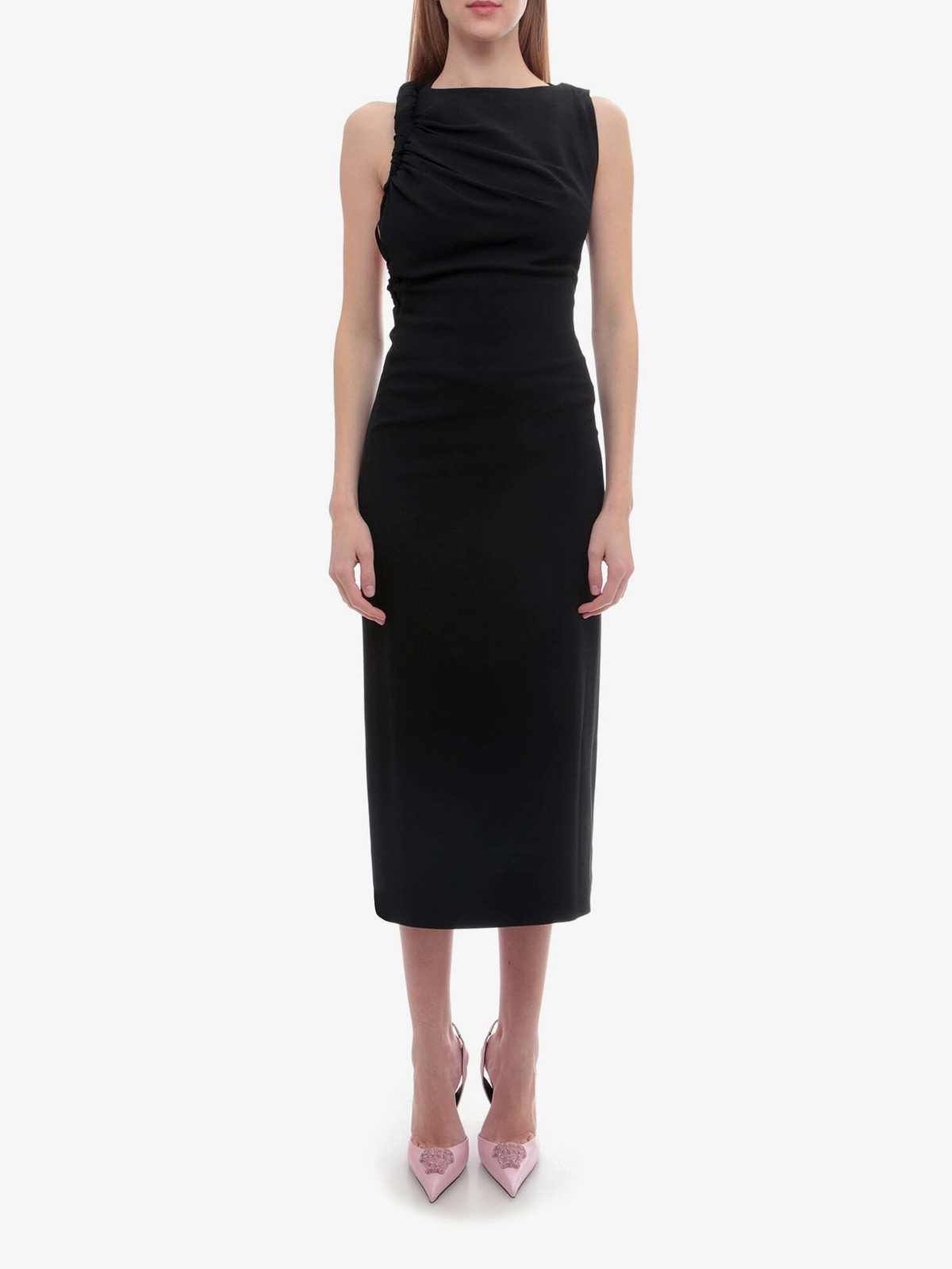 Versace Dress Black Womens Versace