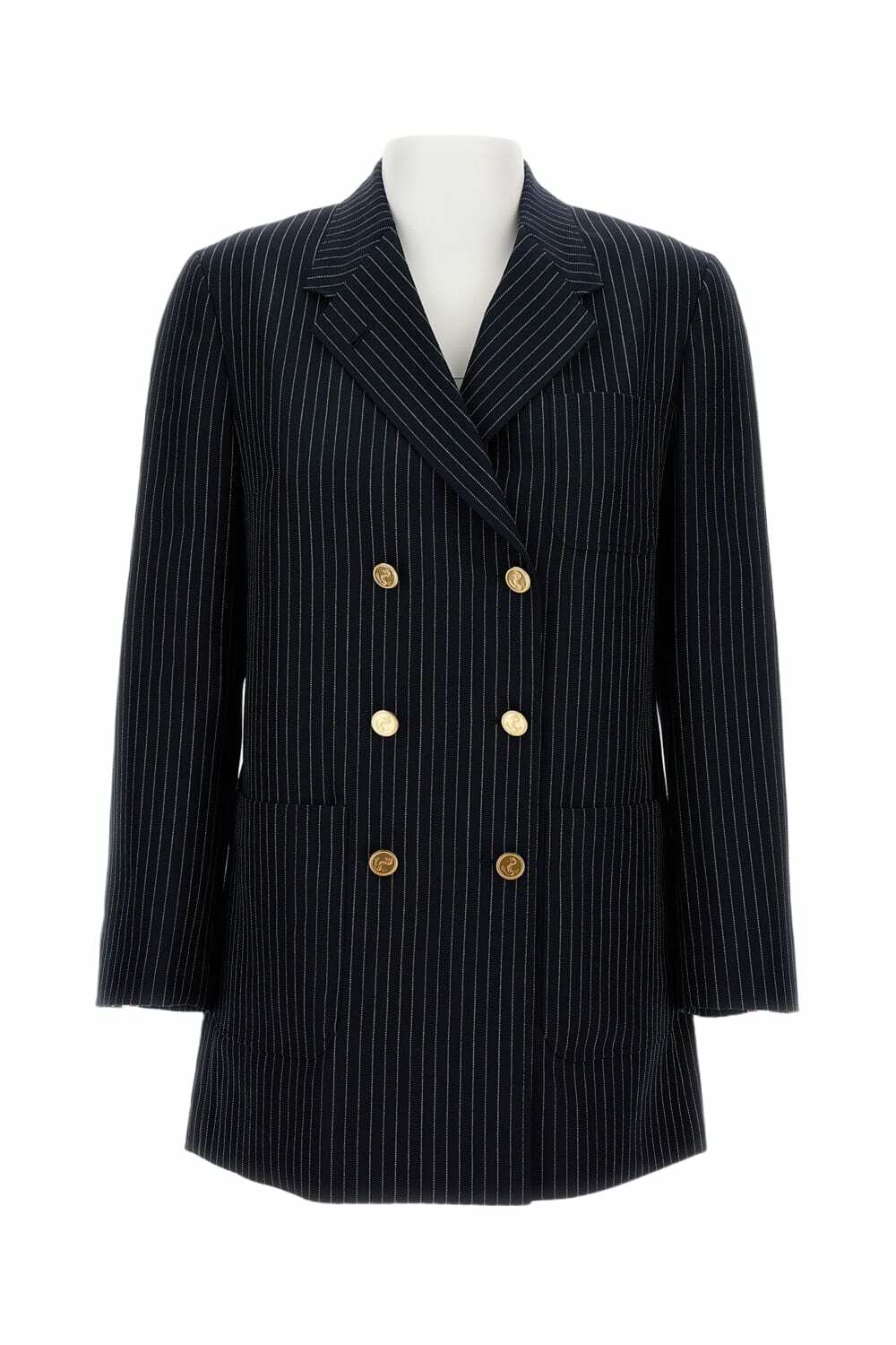 ジャケット THOM BROWNE SINGLE-BREASTED COLLARLESS JACKET Thom Browne Single-breasted Collarless Jacket Thom Browne