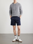 TOM FORD - Straight-Leg Cotton-Blend Twill Shorts - Blue