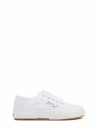 SUPERGA 2750-kids Macramé Lace-up Sneakers
