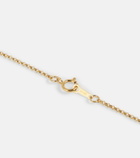Alighieri - The Medium Sun Salutations Medallion 24kt gold-plated bronze necklace