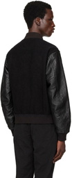 visvim Black Varsity Jacket