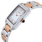Baume et Mercier Hampton Quartz White Dial Ladies Watch M0A10751