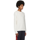 Moncler Off-White Knit Crewneck Sweater