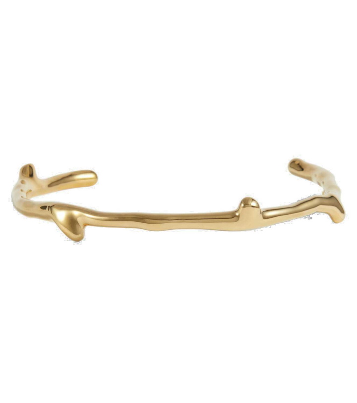 Photo: Pucci - Gold-plated pendant cuff choker