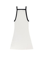 Courrèges Buckle Detailed Halter-neck Dress