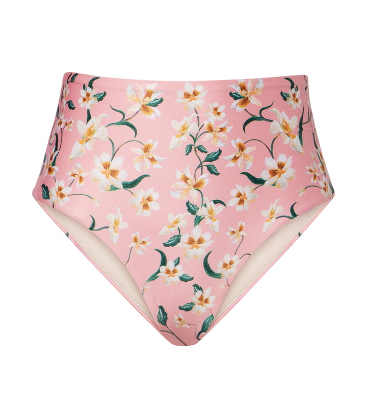 Photo: Agua by Agua Bendita Magenta floral bikini bottoms