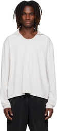 ALEXANDER DIGENOVA Off-White Pete Long Sleeve Polo