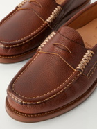 Yuketen - Rob Full-Grain Leather Penny Loafers - Brown