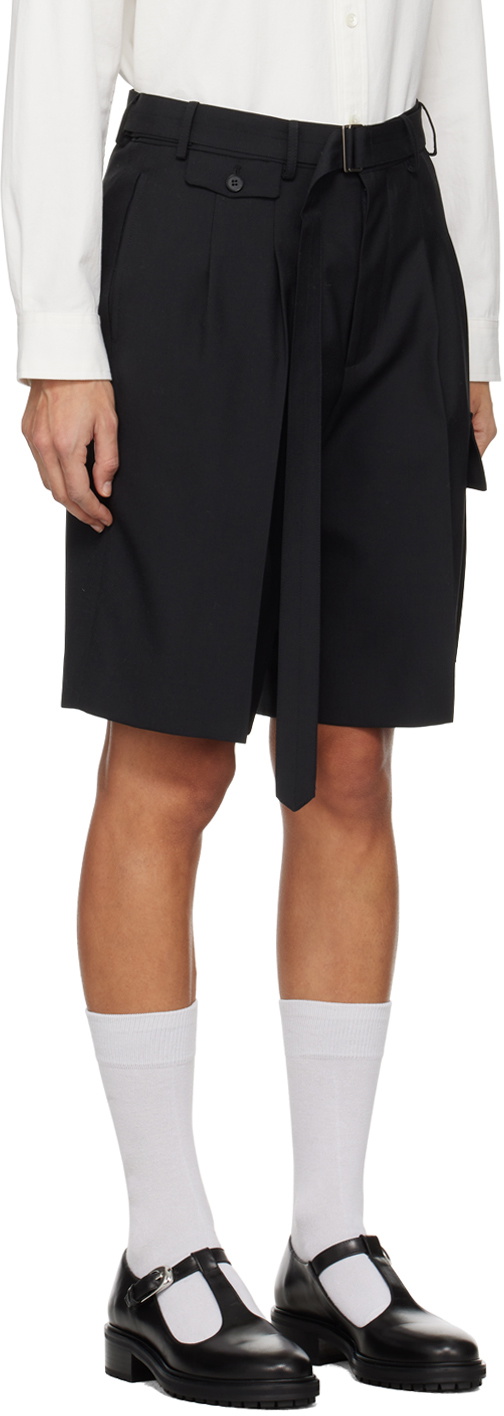 Dunst Black Multipocket Shorts