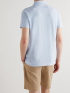 Altea - Greg Cotton-Piqué Polo Shirt - Blue