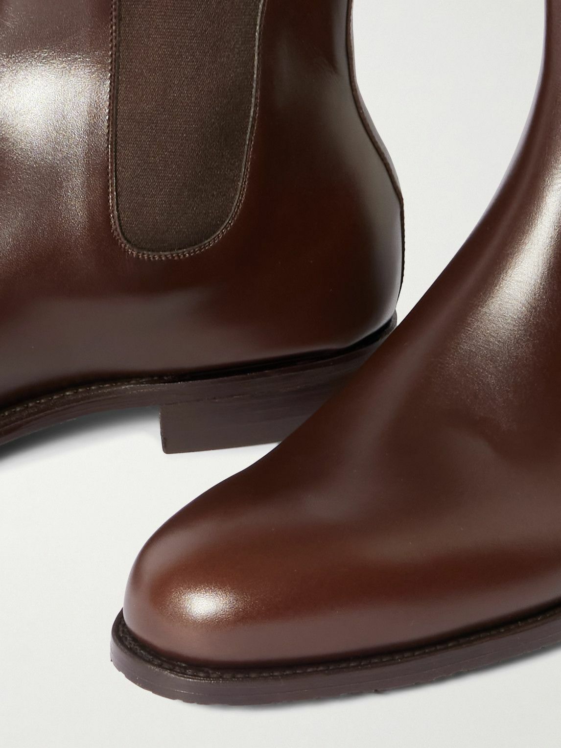 J.M. Weston - Leather Chelsea Boots - Brown