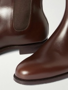 J.M. Weston - Leather Chelsea Boots - Brown