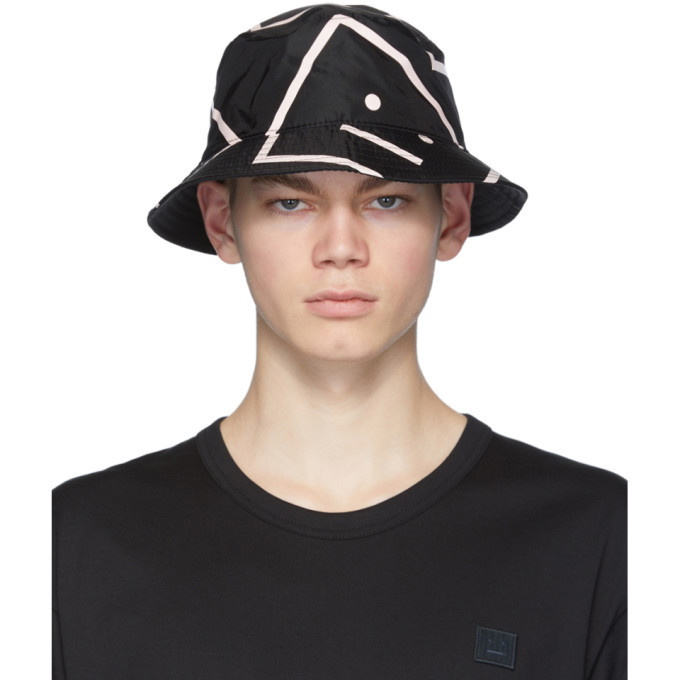 Photo: Acne Studios Black Buk Face Bucket Hat