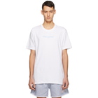 Daniel W. Fletcher White Logo T-Shirt