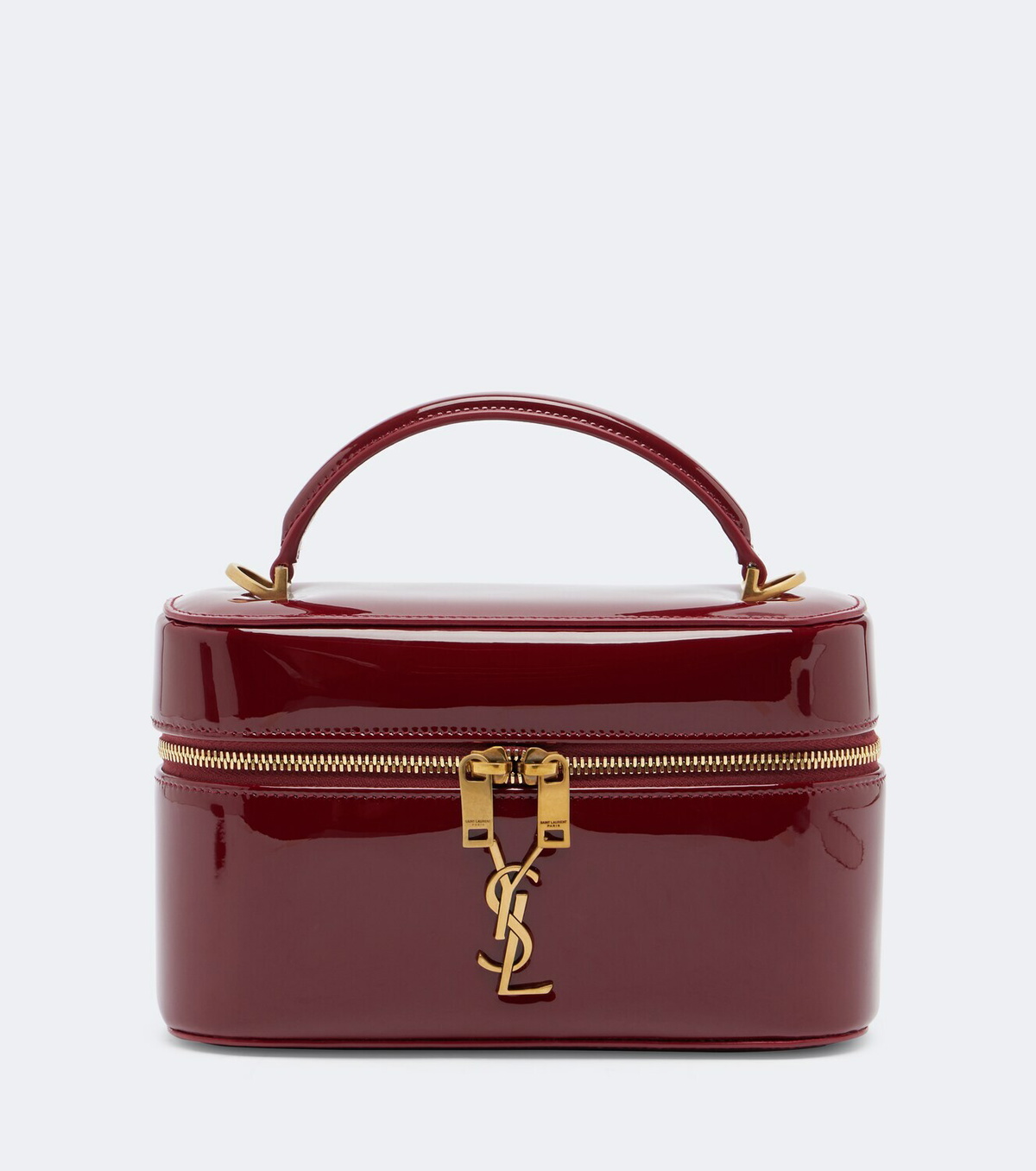 Saint Laurent Gaby patent leather vanity bag