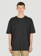 Four Stitch Oversized T-Shirt in Black