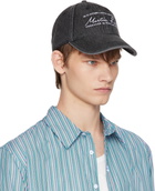 Martine Rose Black Signature Cap