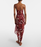 Cala de la Cruz Luana printed beach cover-up