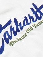 Carhartt WIP - Old Tunes Printed Cotton-Jersey T-Shirt - White