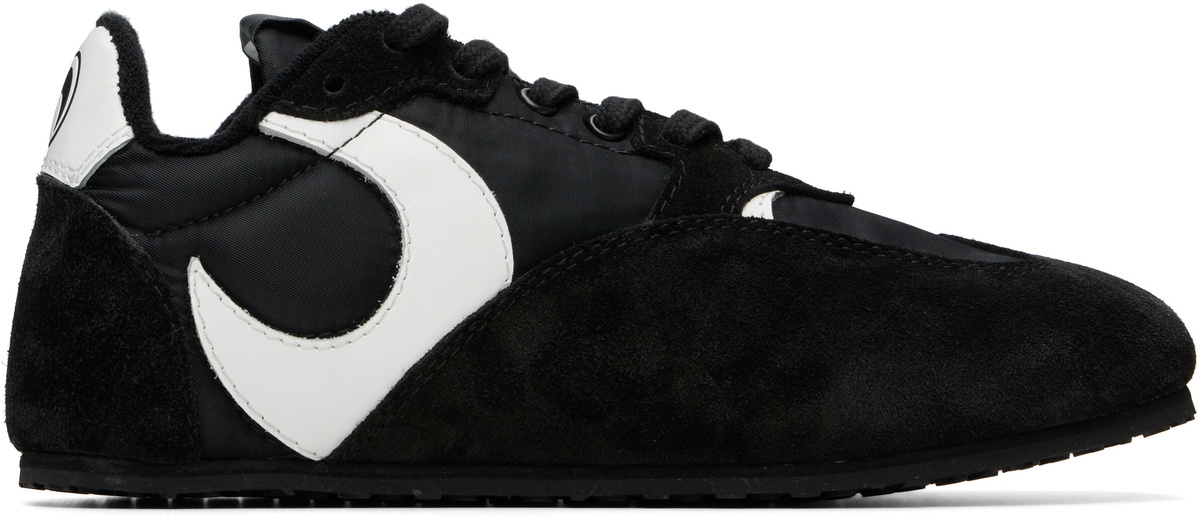 Marine Serre Black MS Rise III Sneakers