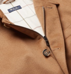 Loro Piana - Roadster Suede-Trimmed Cashmere Jacket - Brown