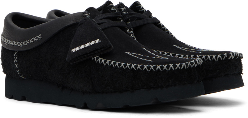 Buy NEIGHBORHOOD x Wallabee GTX 'Black' - 26147139 | GOAT