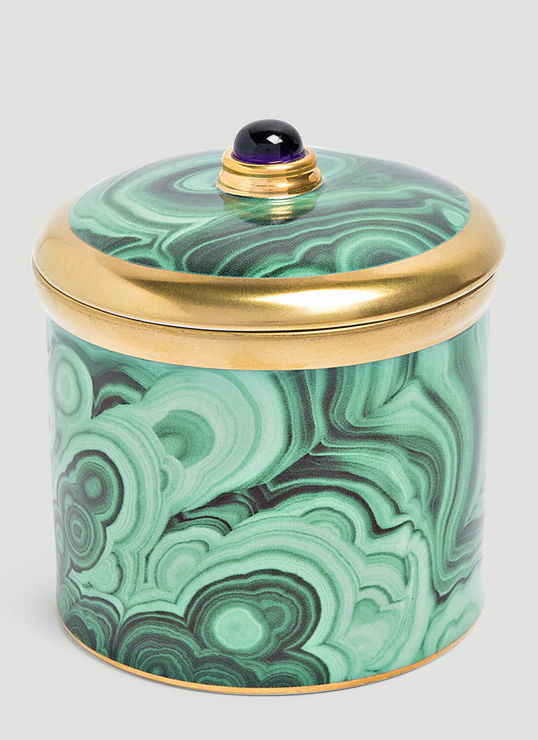 L'Objet Malachite Candle Container