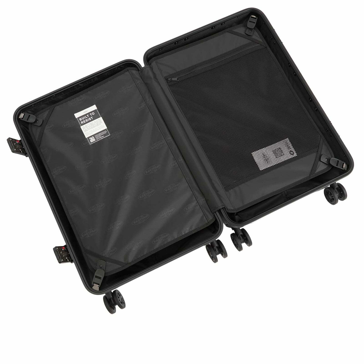 Eastpak Resist'r Luggage Case - Medium in Brushed Black 