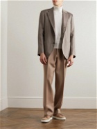 Brioni - Silk and Linen-Blend Suit Jacket - Neutrals